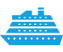 cruise ship icon