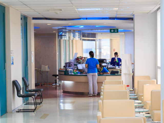 Waiting areas and lobbies